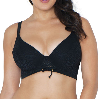Curvy Kate Rush Halterneck Bikini Top - Black