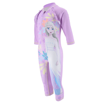 Girls Disney Frozen Elsa UV40+ Sunsafe - Purple