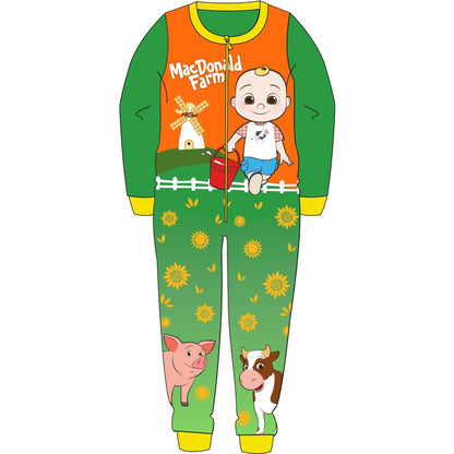 Kids Cocomelon MacDonald Farm Fleece Onesie