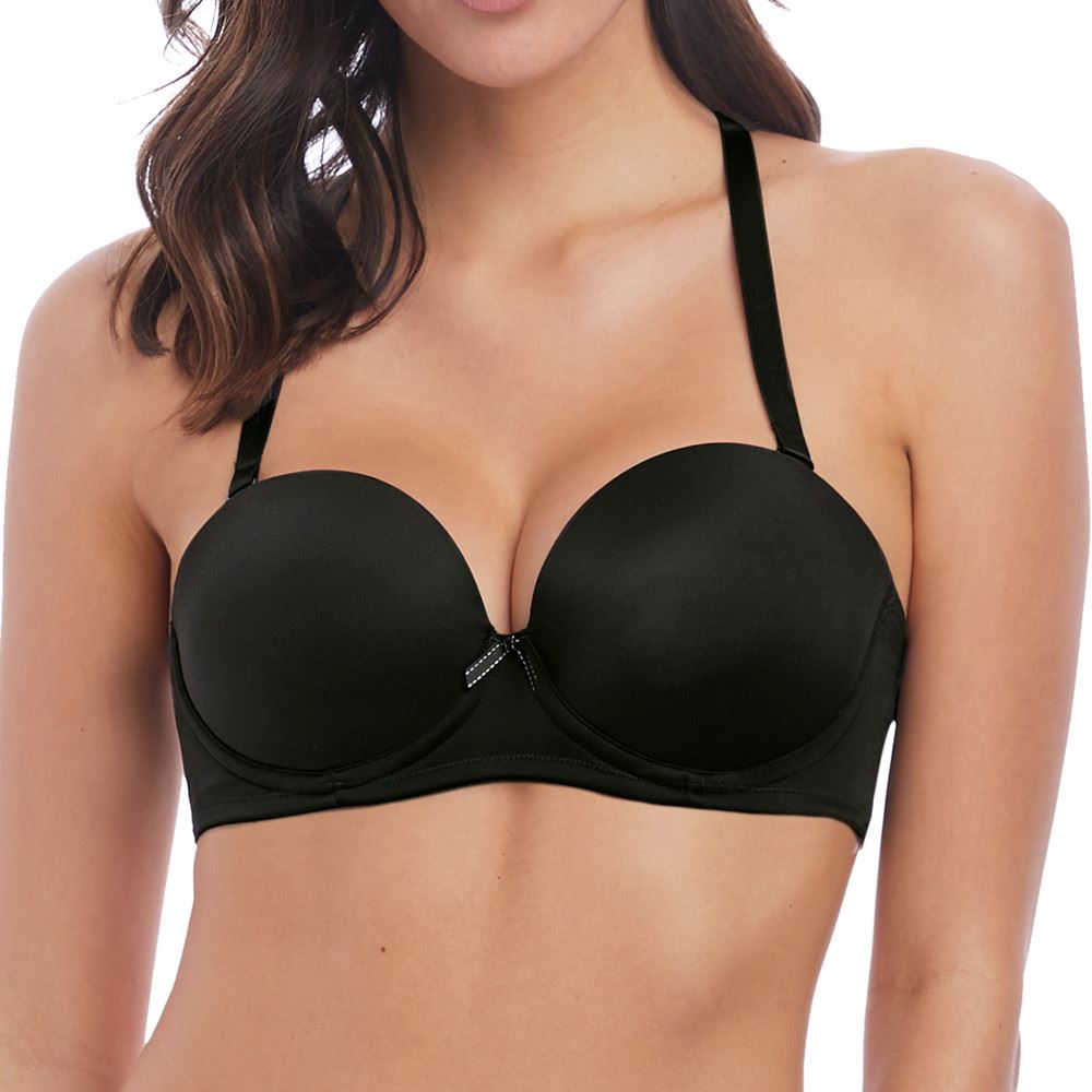 Wacoal Respect Strapless Bra - Black/Champagne