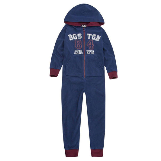 Onezee Kids Logo Fleece Onesie - Blue