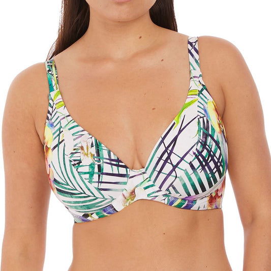 Fantasie Playa Blanca Plunge Bikini Top - Multi