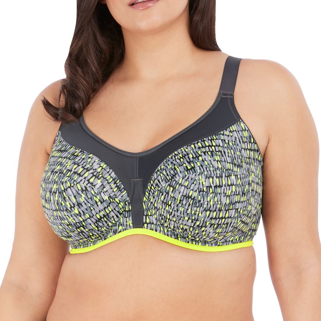 Elomi Energise Sports Bra - Lime Twist