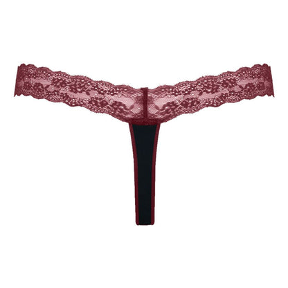 Curvy Kate Twice The Fun Reversible Thong - Oxblood/Black Curvy Kate