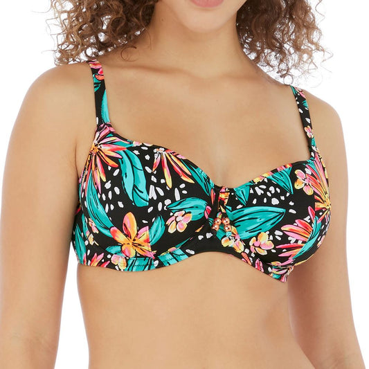 Freya Wild Daisy Sweetheart Bikini Top - Multi
