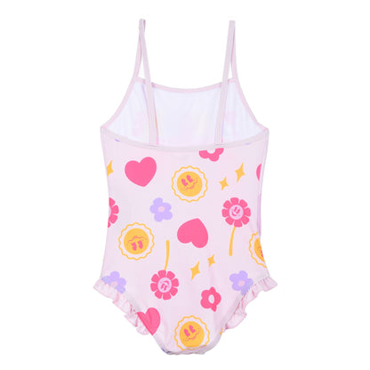 Girls Paw Patrol 'Pawsome Friendships Grow' Swimsuit - Pink