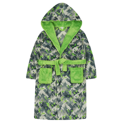 4Kidz Kids Pixels Fleece Robe