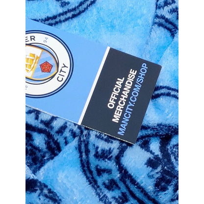 Mens Manchester City Fleece Hooded Robe