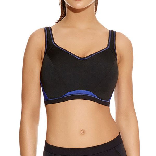 Freya Active Epic Crop Top Sports Bra - Electric Black