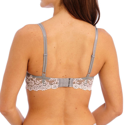 Wacoal Embrace Lace Bra - Smoke/Crystal Pink Wacoal