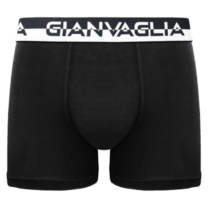 Gianvaglia Deluxe Boxer Shorts (5 Pack) - Black/White