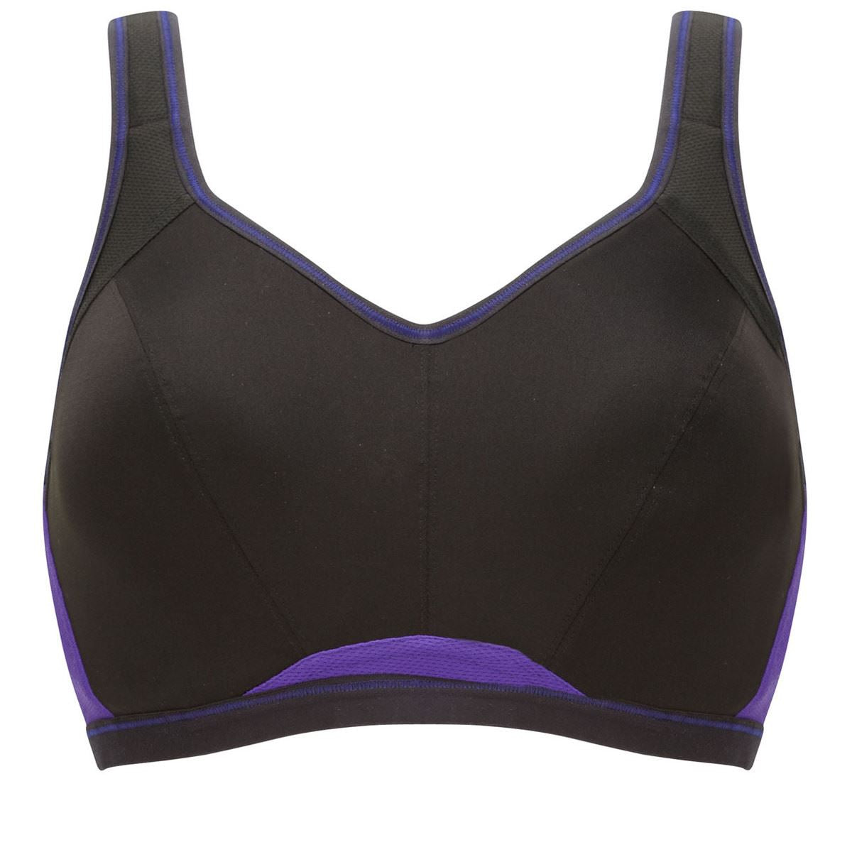 Freya Active Epic Crop Top Sports Bra - Electric Black