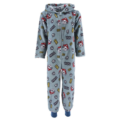 Kids Paw Patrol Marshall Fleece Onesie - Blue