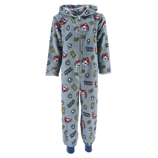 Kids Paw Patrol Marshall Fleece Onesie - Blue