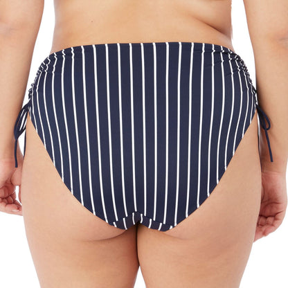 Elomi Plain Sailing Adjustable Bikini Brief - Midnight Stripe