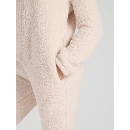 Loungeable Womens Sherpa Fleece Teddy Bear Onesie