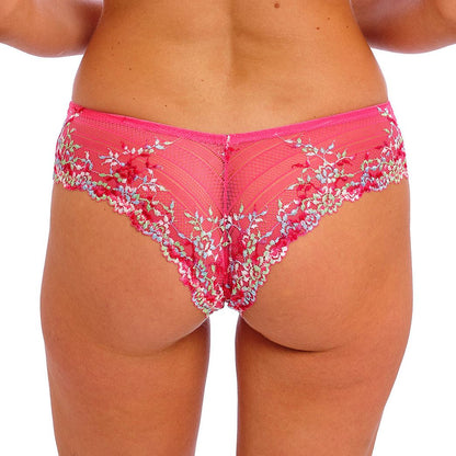 Wacoal Embrace Lace Tanga - Hot Pink/Multi