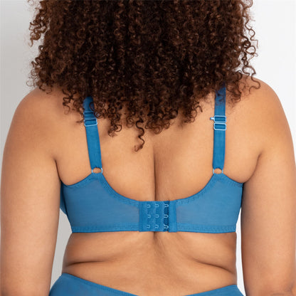 Curvy Kate Centre Stage Full Plunge Bra - Blue