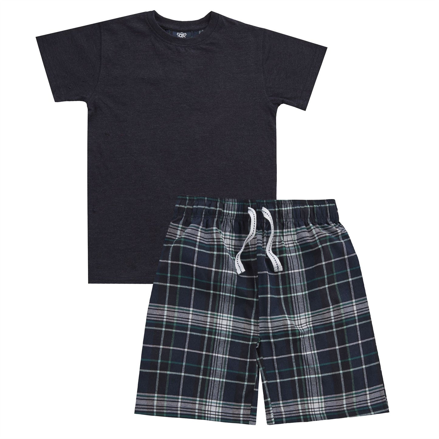 Cargo Bay Kids Top and Woven Shorts - Navy Cargo Bay