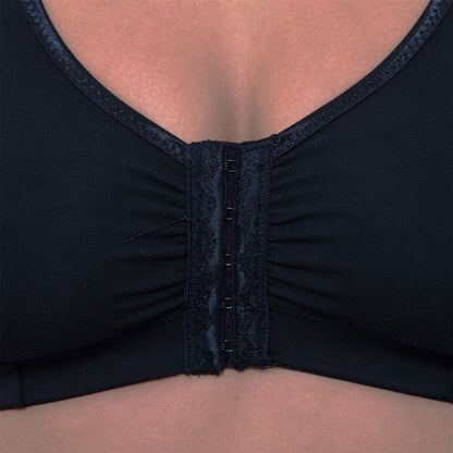 Gemm Front Fastening Bra - Black