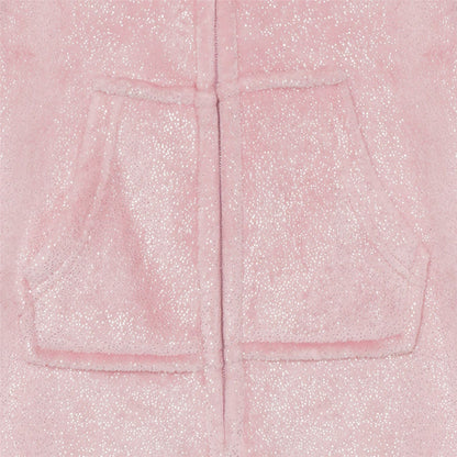 Nifty Kids Sparkle Unicorn Fleece Onesie - Pink