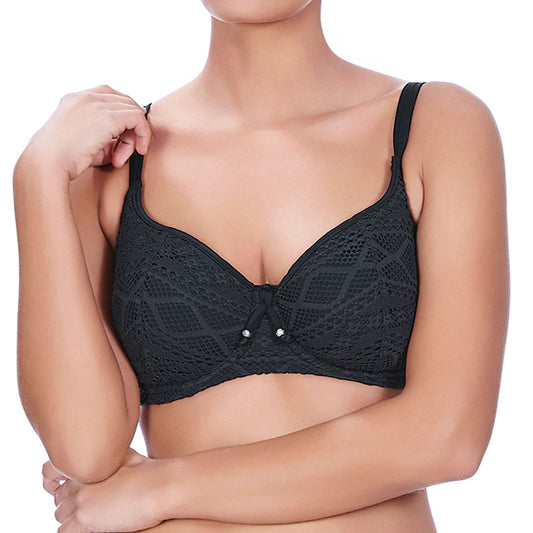 Freya Sundance Sweetheart Bikini Top - Black