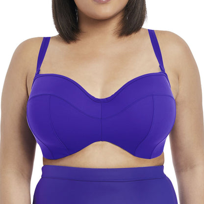 Elomi Essentials Bandeau Bikini Top - Indigo