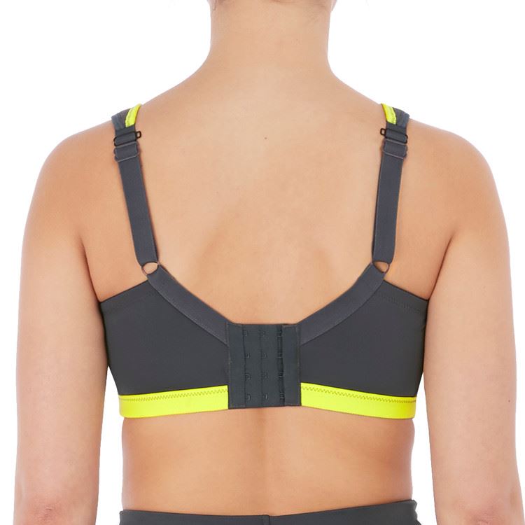 Freya Active Dynamic Soft Cup Crop Top Sports Bra - Lime Twist