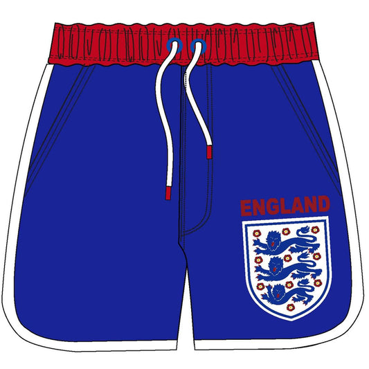 Mens England Swim Shorts - Blue