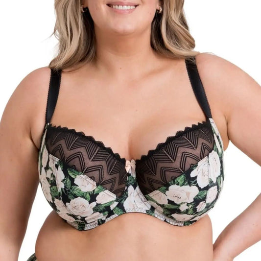 Curvy Kate Wild One Balcony Bra - Floral Print