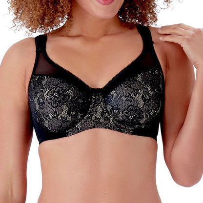 Berlei Beauty Minimiser Bra - Black