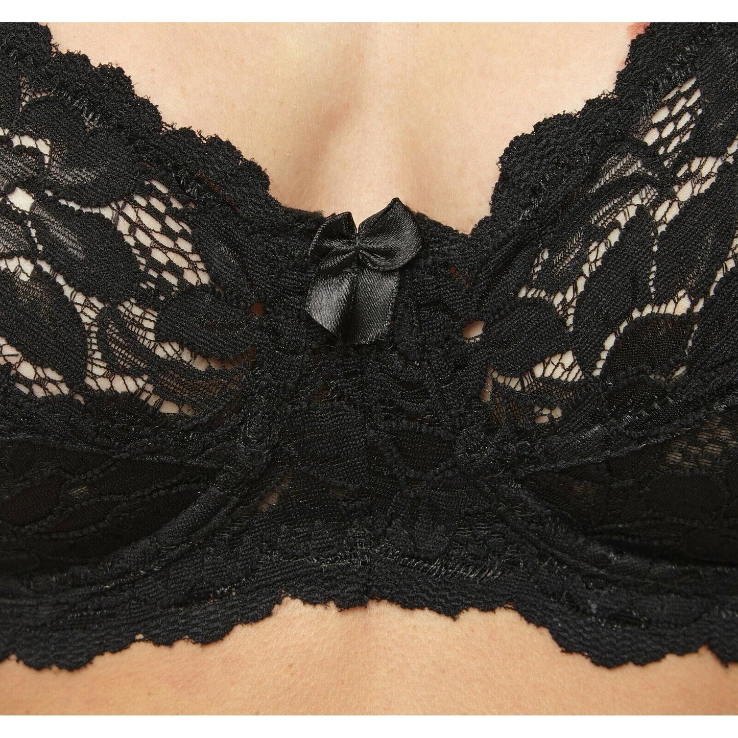 Marlon Underwired Lace Bra - Black Marlon