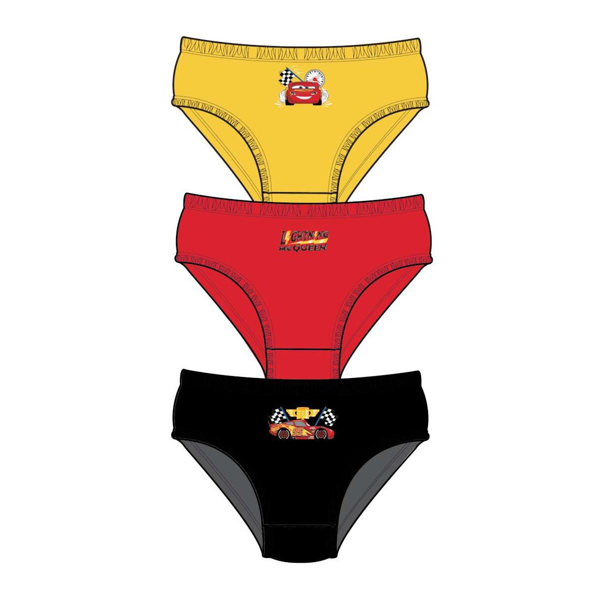 Boys Disney Cars Briefs (3 Pack)