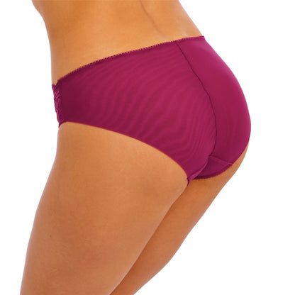 Wacoal Lace Perfection Brief - Red Plum