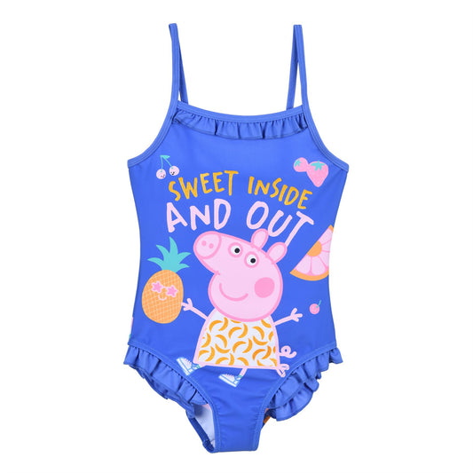 Girls Peppa Pig 'Sweet Inside and Out' Swimsuit - Multi
