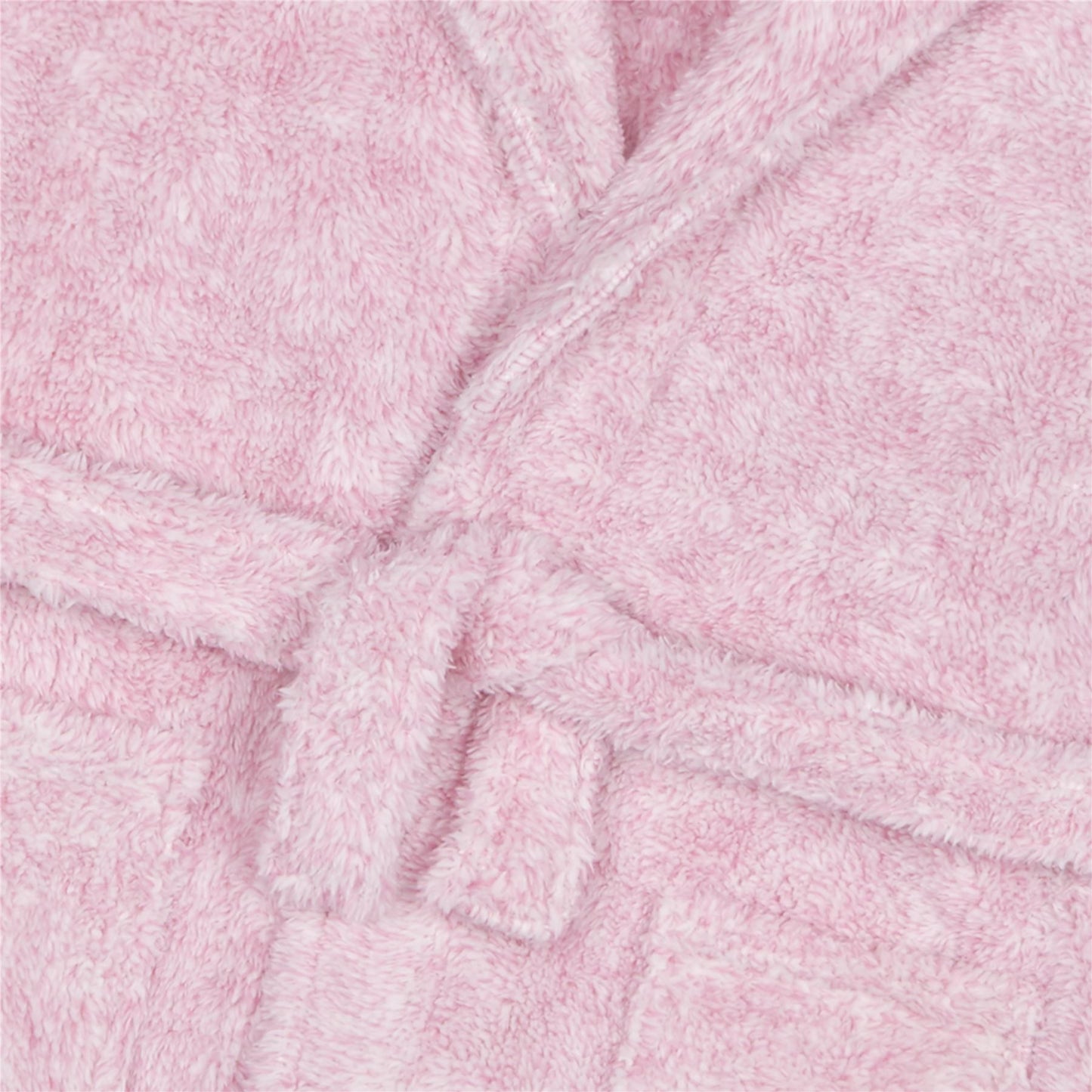4Kidz Kids Two Tone Fleece Robe - Pink