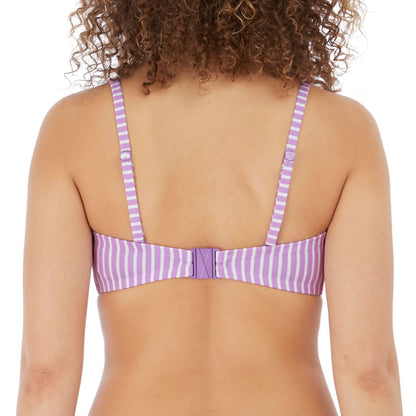 Freya Beach Hut Bandeau Bikini Top - Cassis