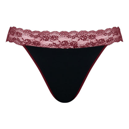 Curvy Kate Twice The Fun Reversible Thong - Oxblood/Black Curvy Kate