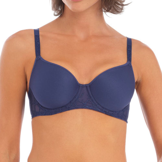 Wacoal Lisse Moulded Spacer Bra - Indigo Blue