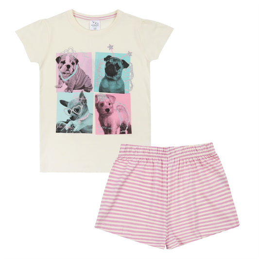 Minikidz Kids Princess Puppy Pyjamas