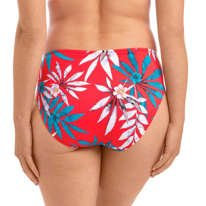 Fantasie Santos Beach Mid Rise Bikini Brief - Pomegranate