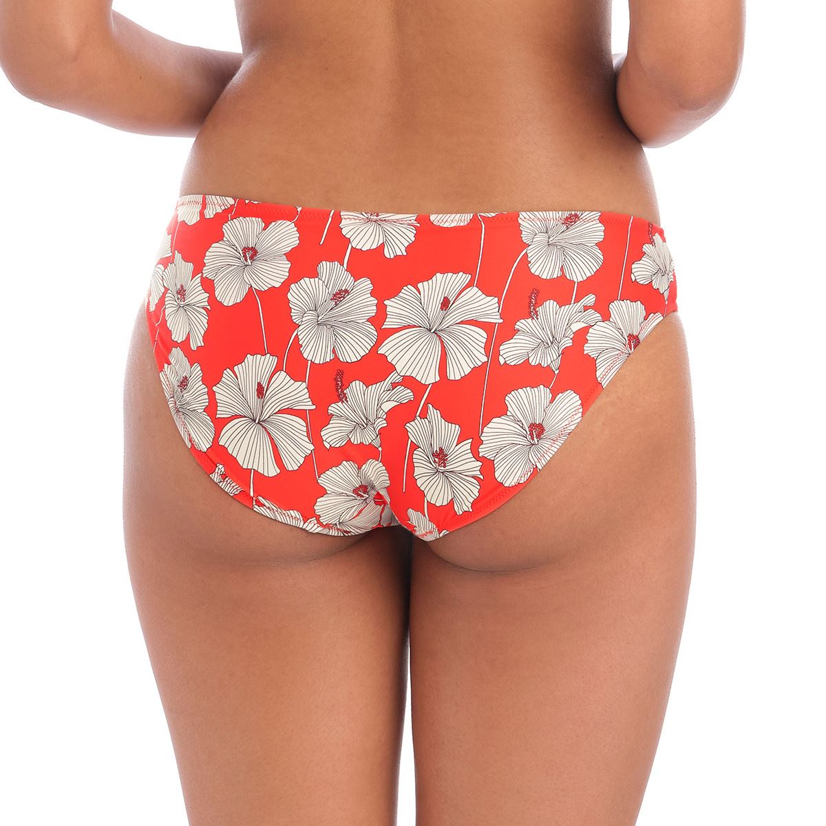 Freya Hibiscus Beach Bikini Brief - Sunset