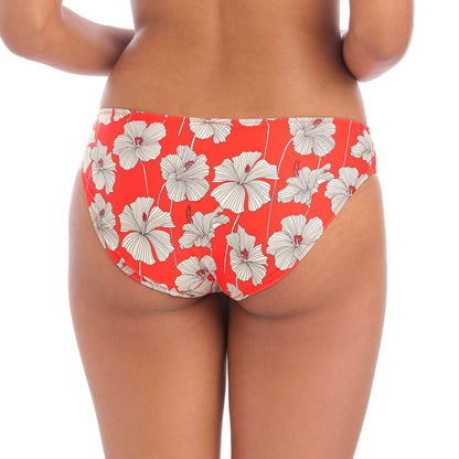 Freya Hibiscus Beach Bikini Brief - Sunset