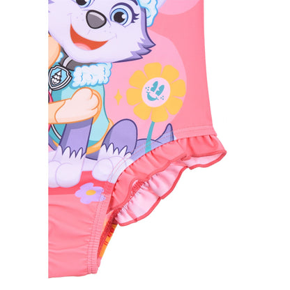 Girls Paw Patrol 'Pawsome Friendships Grow' Swimsuit - Coral