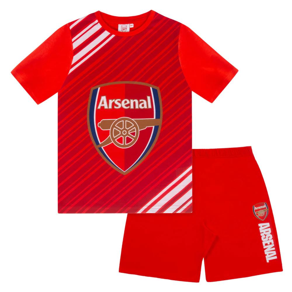 Kids Arsenal FC Short Pyjamas - Red Arsenal