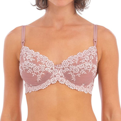 Wacoal Embrace Lace Underwired Bra - Woodrose/Mauve Chalk