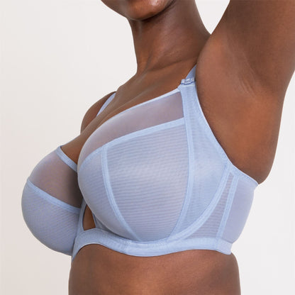 Curvy Kate Victory Balcony Bra - Periwinkle Blue