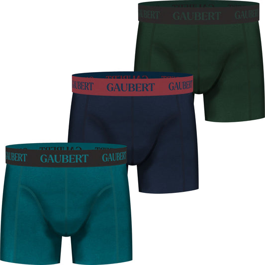 Gaubert Premium Bamboo Boxer Shorts (3 Pack) - Multi
