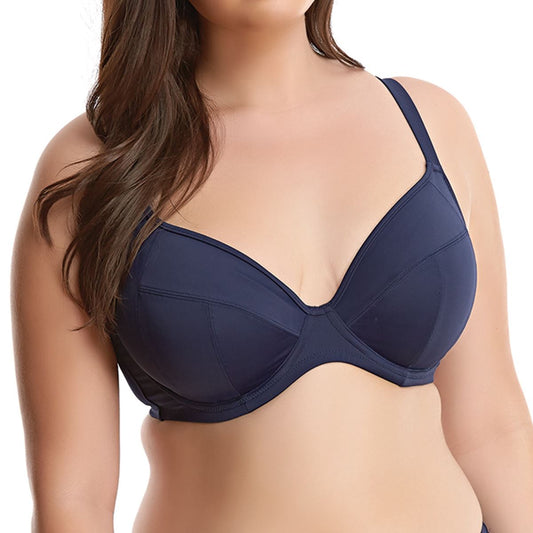 Elomi Essentials Plunge Bikini Top - Midnight