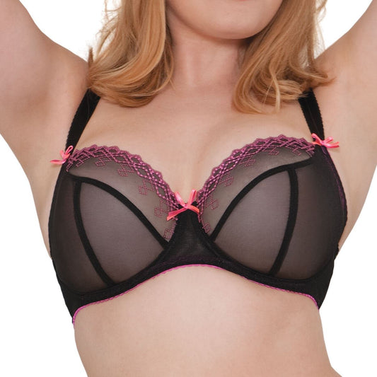 Curvy Kate Bridget Balcony Bra - Black Mix